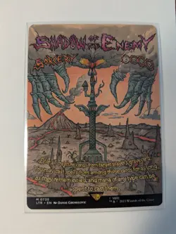 Shadow of the Enemy (Borderless Poster 735) Lord of the Rings near mint - Image 1