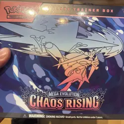 Pokemon TCG: Chaos Rising Pokemon Center ETB Factory Sealed IN HAND - Image 1