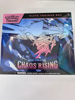 Pokemon TCG Chaos Rising Elite Trainer Box ETB Sealed And Brand New - Image 1