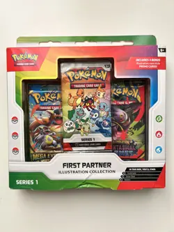 Pokemon TCG First Partner Illustration Collection Box Series 1 New & Sealed - Image 1
