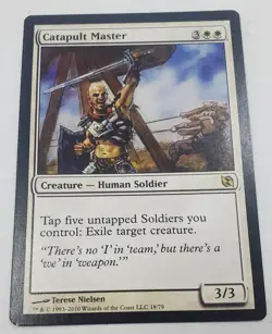 Catapult Master 18/79 Duel Decks: Elspeth vs. Tezzeret MTG Light Play LP - Image 1