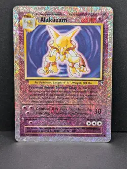 Alakazam 1/110 Legendary Collection Reverse Holo Rare Pokemon TCG Nintendo HP+ - Image 1