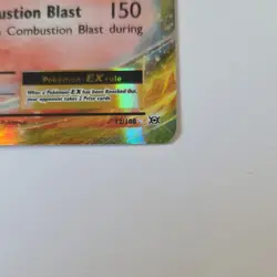 Pokemon Charizard EX 12/108 Evolutions Ultra Rare Holo 180 HP Combustion Blast - Image 4