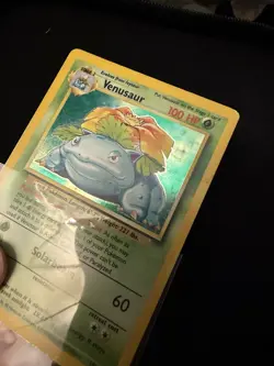 Wizards of the Coast Venusaur Base Set 15/102 Holo Rare 1999 HP100 Stage 2 - Image 3