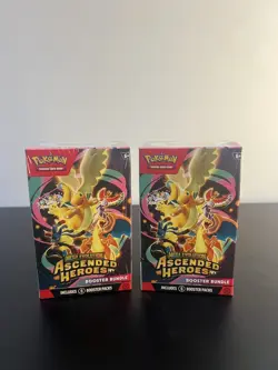 2x Pokemon TCG Ascended Heroes Booster Bundles - Sealed - Image 1