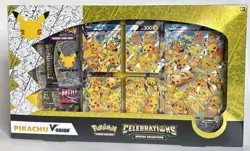 Pokemon Celebrations 25th Anniversary Pikachu V-union Premium Playmat Collection - Image 1