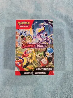 Pokemon Scarlet and Violet Base Set Booster Bundle FACTORY SEALED NEW X3 - Image 2
