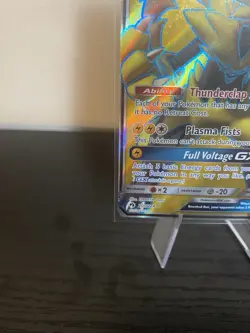 Pokemon Zeraora GX SM-Lost Thunder Ultra Rare Full Art Holo 201/214 MP CONDTION - Image 5