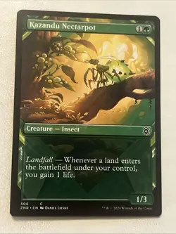 Kazandu Nectarpot 306 (C) Showcase MTG Zendikar Rising - Image 1