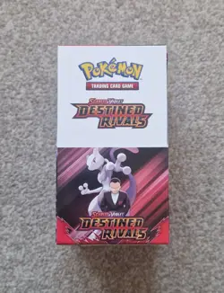 Destined Rivals Half Booster Box Open - 18 Sealed Packs Pokemon TCG - Image 1