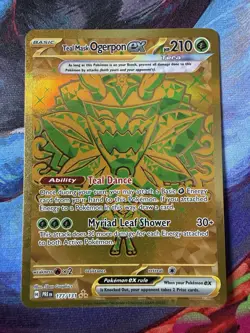 Teal Mask Ogerpon EX - 177/131 - Prismatic Evolutions - Ultra Rare - Pokemon - Image 1
