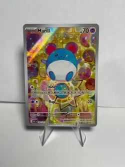 Pokemon ASCENDED HEROES Marill 232/217 Full Art Illustration Rare English - Image 1