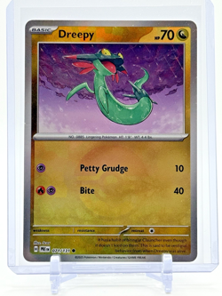 2025 Pokemon DREEPY #071/131 Prismatic Evolutions Master Ball Holo - Near Mint - Image 1