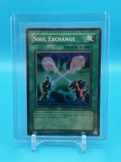 Yu-Gi-Oh! TCG Soul Exchange Starter Deck Yugi SDY-041 Rare NM Vintage 1996 - Image 1