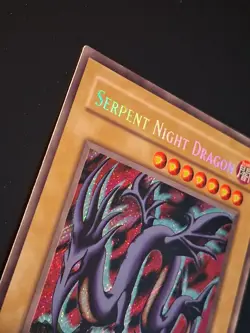 Yu-Gi-Oh Serpent Night Dragon MRL Secret Rare LP - Image 3
