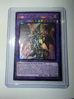 RA02-EN021 Red-Eyes Dark Dragoon Collector’s Rare YuGiOh Rarity 2 CR NM - Image 3