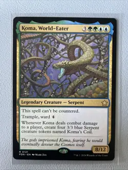 MTG magic 1x Koma, World-Eater (M/NM) Foundations - Image 1