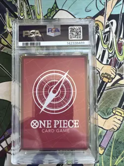 PSA 10 - ONE PIECE TCG ENGLISH- RORONOA ZORO ALT ART LEADER - (OP01-001 L) - Image 2