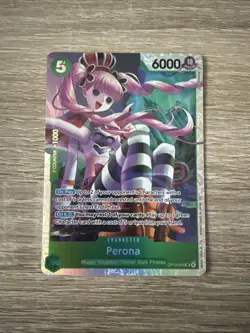 One Piece The Azure Sea’s Seven Perona OP14-033 SR English - Image 1