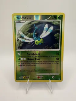 Pokemon TCG YANMA SH9 Supreme Victors Reverse Holofoil Card Secret Rare LP- - Image 1