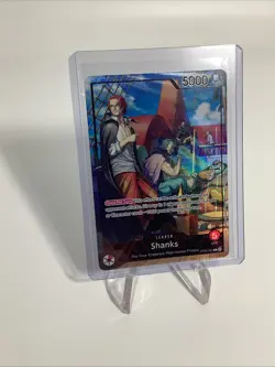 2025 PSA Magazine SHANKS Promo OP09-001 One Piece Promotion Card Foil - Image 3