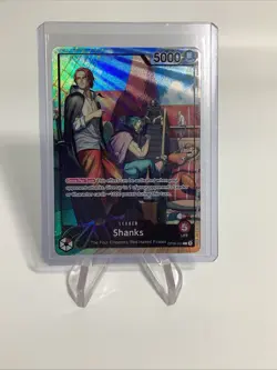 2025 PSA Magazine SHANKS Promo OP09-001 One Piece Promotion Card Foil - Image 5