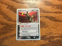 Umbreon ex 112/115 (Jimmy Ballard) World Championship 2006 Pokemon Card - Image 1