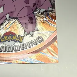 2000 TOPPS Chrome Holo Foil NIDORINO #33 Pokemon Trading Card NM - Image 5