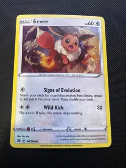 Eevee SWSH042 SWSH: Sword & Shield Promo Cards Holo - Image 3