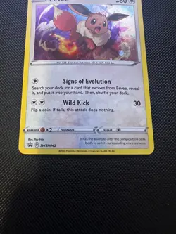 Eevee SWSH042 SWSH: Sword & Shield Promo Cards Holo - Image 5