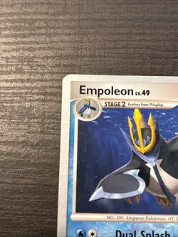 LP Empoleon 17/100 Majestic Dawn Pokemon Card World championship 2008 - Image 3