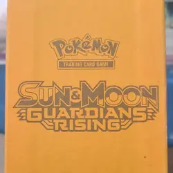 Pokemon TCG Sun & Moon Guardians Rising Card Lot Tapu Koko, Tapu Lele GX, Box - Image 2