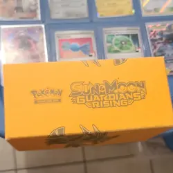 Pokemon TCG Sun & Moon Guardians Rising Card Lot Tapu Koko, Tapu Lele GX, Box - Image 3