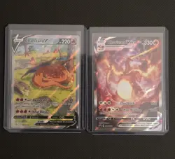 Pokemon Card Lot Charizard UPC Promo SWSH260 SWSH261 V VMAX NM Condition - Image 1