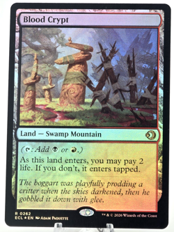 MTG Lorwyn Eclipsed, Blood Crypt (FOIL) - NM 0262 - Image 1
