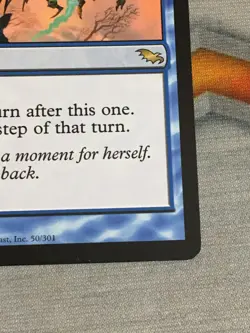 D1158 MAGIC GATHERING SHADOWMOOR SAVOR THE MOMENT #50 HP-DMG R MTG - Image 5