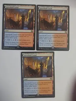 Magic: The Gathering X3 Spirebluff Canal Kaladesh Lightly Played - Image 1