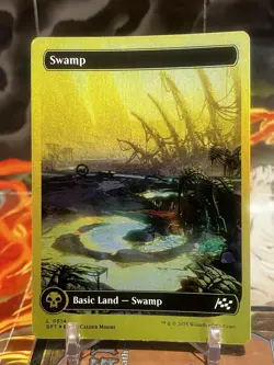 MTG | Swamp (0514) (✨First-Place Foil✨) [Aetherdrift] - Image 1