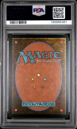 2025 MTG SECRET LAIR DROP SONIC THE HEDGEHOG-FOIL #7035 CHAOS EMERALD PSA 8 - Image 2