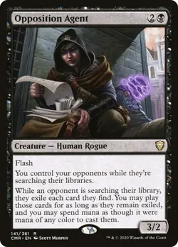 Opposition Agent x1 Commander Legends MTG Magic the Gathering Black Creature - Image 1