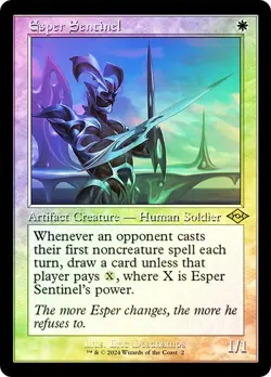 Esper Sentinel Foil Retro Frame Modern Horizons 2 NM MTG - Image 1