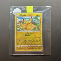 Pikachu 30/111 Reverse Holo Crimson Invasion Pokemon Card M/NM - Image 3