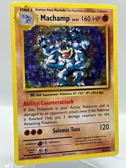Machamp 59/108 XY Evolutions Holo Rare Base Set Reprint Pokemon TCG Card NM/M - Image 2