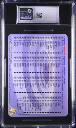 CGC 9 MINT Mewtwo S4/S4 Jumbo Legendary Collection Box Topper Pokemon Card - Image 2