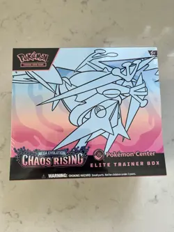 Pokemon TCG Chaos Rising Etb Sealed In Hand New - Image 1
