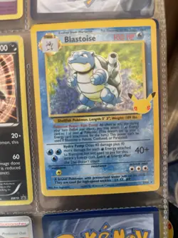 Pokemon Blastoise Holo Celebrations 2/102 2021 English TCG Lot 25th anniversary - Image 2