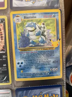 Pokemon Blastoise Holo Celebrations 2/102 2021 English TCG Lot 25th anniversary - Image 3