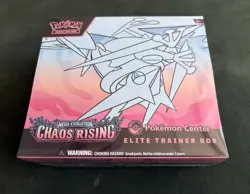 NEW & SEALED 💦 Chaos Rising 💦 Pokemon Center Elite Trainer Box ETB - Image 1