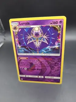 Pokemon Lunala SM - Cosmic Eclipse 102/236 Near Mint NM Reverse Holo - Image 3