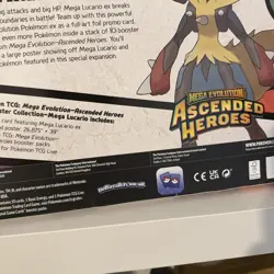 Pokemon Ascended Heroes Poster Collection Lucario x2 And Gardevoir x1 - Image 4